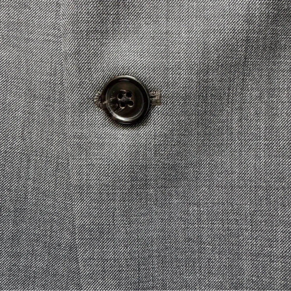 Lauren Ralph Lauren Men's 46L Gray Wool‎ Blend Blazer Classic Two Button Jacket